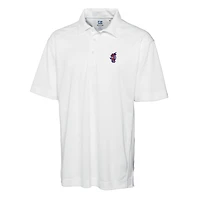 Men's Cutter & Buck White Florida Gators Swinging Gator DryTec Genre Textured Solid Polo