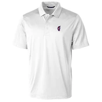 Men's Cutter & Buck White Florida Gators Swinging Gator Prospect Textured Stretch Polo