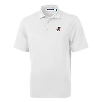 Men's Cutter & Buck White Florida Gators Team Big Tall Virtue Eco Pique Recycled Polo