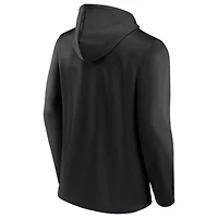 Sweat à capuche entièrement zippé Fanatics pour hommes, Florida Gators Ball Carrier, noir
