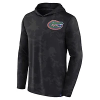Men's Fanatics  Black Florida Gators Camo Hoodie Long Sleeve T-Shirt