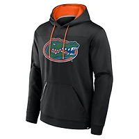 Men's Fanatics  Black Florida Gators Defender Dot Faded Primary Pullover Hoodie