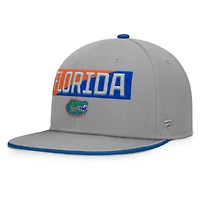 Casquette snapback grise Fanatics pour homme, Florida Gators Duo