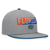 Casquette snapback grise Fanatics pour homme, Florida Gators Duo