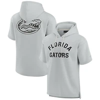 Men's Fanatics Gray Florida Gators Elements Short Sleeve Hoodie