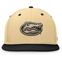 Men's Fanatics Khaki/Black Florida Gators Balance Fitted Hat