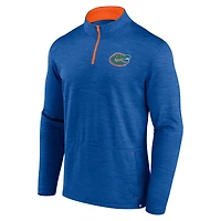 Men's Fanatics Royal Florida Gators Classic Homefield Quarter-Zip Top
