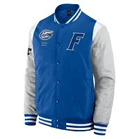 Men's Fanatics  Royal Florida Gators Elements Elite Full-Snap Jacket