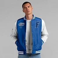 Veste à boutons-pression intégrale Elements Elite de Fanatics Royal Florida Gators pour homme
