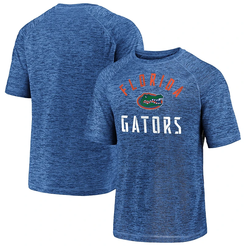 T-shirt raglan strié Nexus Arch de Fanatics Royal Florida Gators pour homme