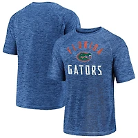 T-shirt raglan strié Nexus Arch de Fanatics Royal Florida Gators pour homme