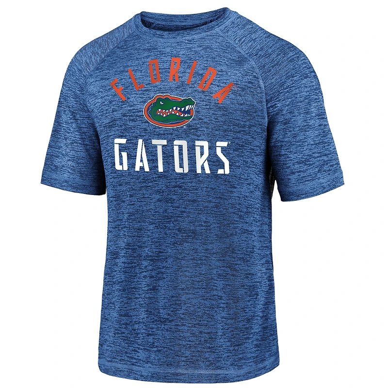 T-shirt raglan strié Nexus Arch de Fanatics Royal Florida Gators pour homme