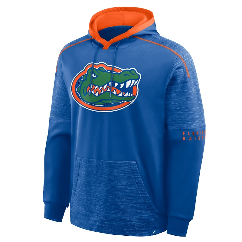 Men's Fanatics Royal Florida Gators Quad Defender Pullover Hoodie
