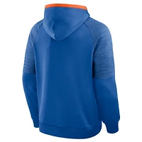 Men's Fanatics Royal Florida Gators Quad Defender Pullover Hoodie