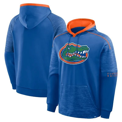 Men's Fanatics Royal Florida Gators Quad Defender Pullover Hoodie