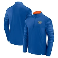 Haut à col zippé pour homme Fanatics Royal Florida Gators