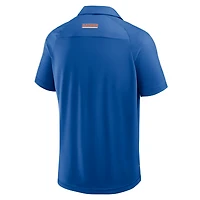 Men's Fanatics Royal Florida Gators Take The Lead Defender Raglan Polo