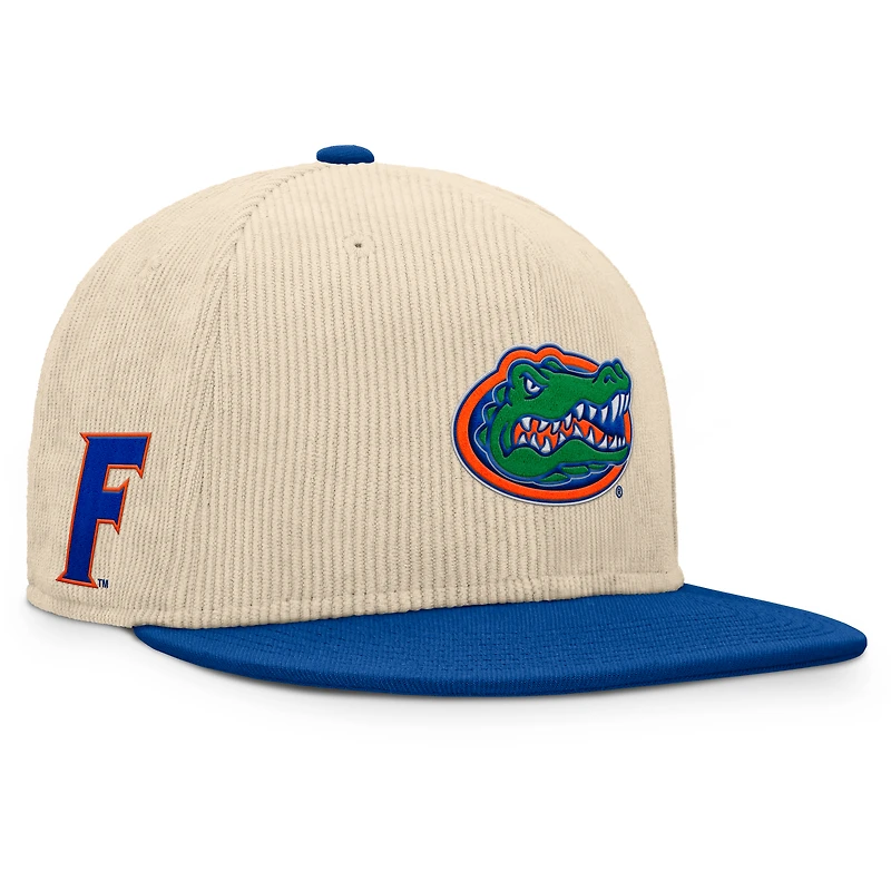Men's Fanatics Tan Florida Gators Catcher Snapback Hat