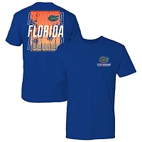 T-shirt FloGrown Royal Florida Gators pour homme, motif affiche répétée