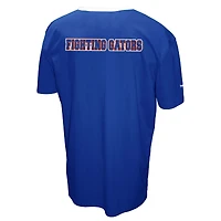 Men's Franchise Club Royal Florida Gators 3-in-1 Double-Down T-Shirt & Quarter-Zip Pullover Set