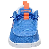 Chaussures Hey Dude Royal Florida Gators Wally Stretch Sox pour hommes