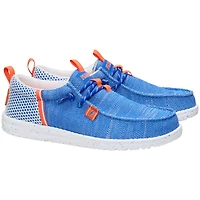 Chaussures Hey Dude Royal Florida Gators Wally Stretch Sox pour hommes