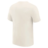 Men's J. Palmer Cream Florida Gators Play Action Tri-Blend Performance T-Shirt