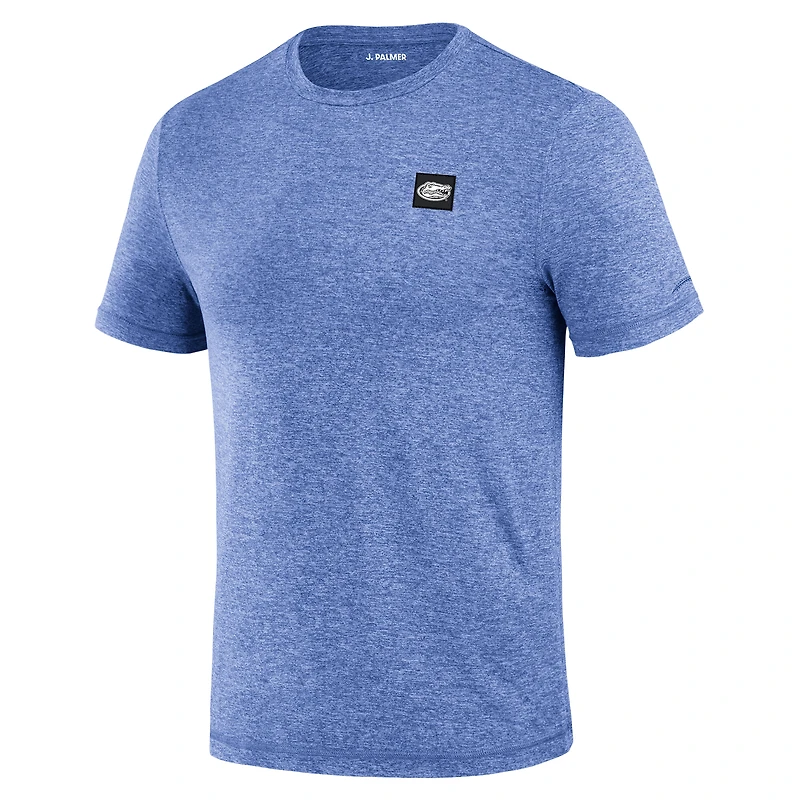 Men's J. Palmer  Heather Royal Florida Gators Four Down T-Shirt