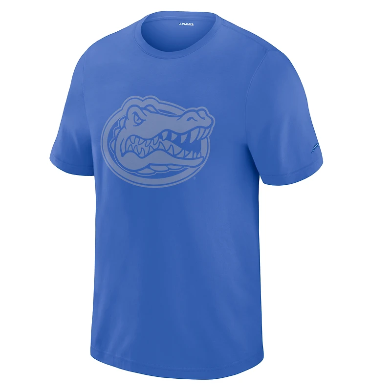 T-shirt de performance Tri-Blend Play Action J. Palmer Royal pour homme, motif Florida Gators