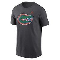 T-shirt Jordan Brand anthracite pour homme avec logo Primetime Evergreen des Florida Gators