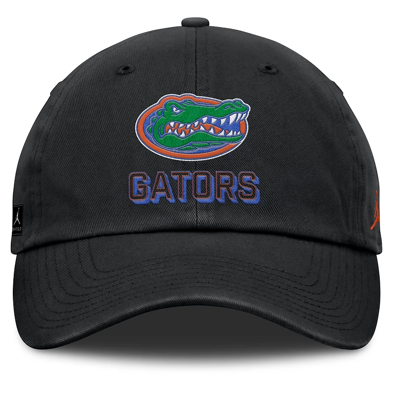 Men's Jordan Brand Black Florida Gators 2025 On-Field Club Adjustable Hat