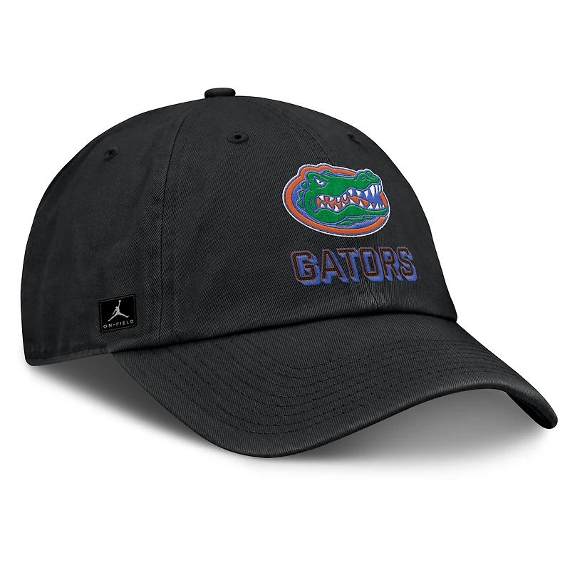 Men's Jordan Brand Black Florida Gators 2025 On-Field Club Adjustable Hat