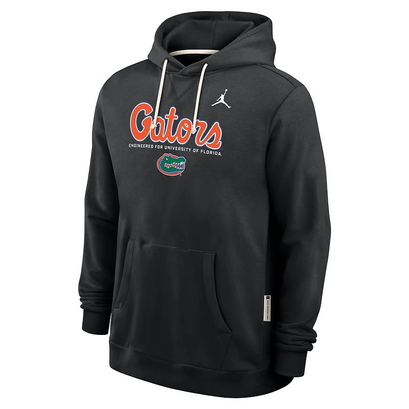 Sweat à capuche Jordan Brand noir Florida Gators 2025 Sideline Standard Issue Dri-FIT pour homme