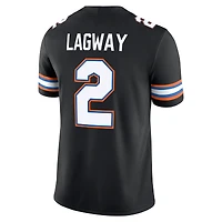 Maillot de football Jordan Brand DJ Lagway noir pour homme, équipe des Florida Gators, version alternative NIL