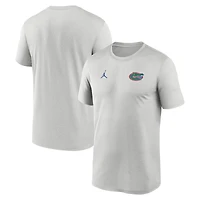 T-shirt Jordan Brand Royal Florida Gators 2025 Sideline pour homme avec petit logo Legend Dri-FIT