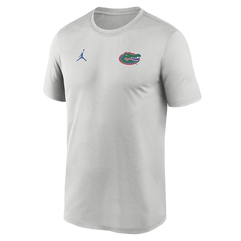 Men's Jordan Brand Royal Florida Gators 2025 Sideline Small Logo Legend Dri-FIT T-Shirt