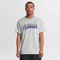 T-shirt Jordan Brand gris Florida Gators Sideline Legend Dri-FIT pour homme