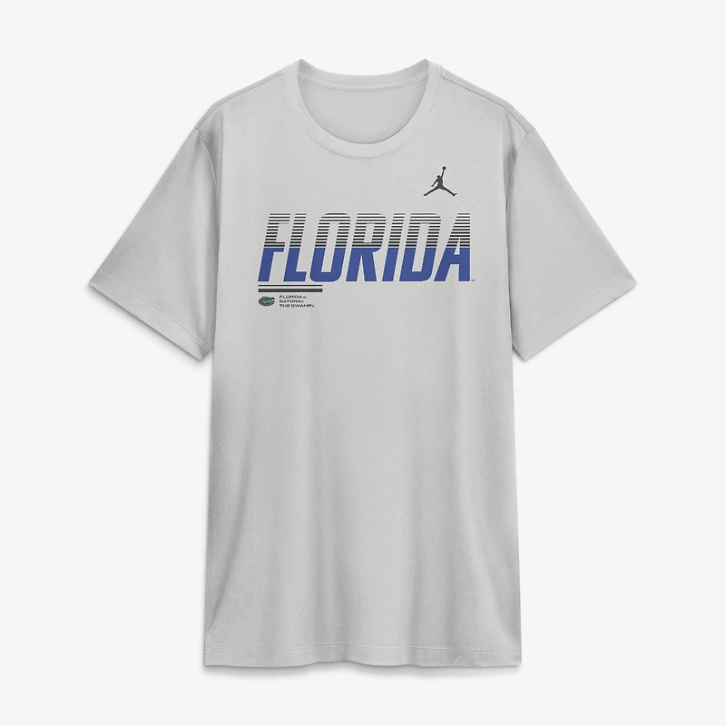 Men's Jordan Brand Gray Florida Gators Sideline Legend Dri-FIT T-Shirt