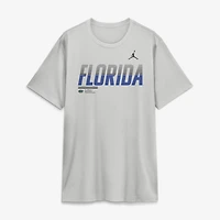 Men's Jordan Brand Gray Florida Gators Sideline Legend Dri-FIT T-Shirt