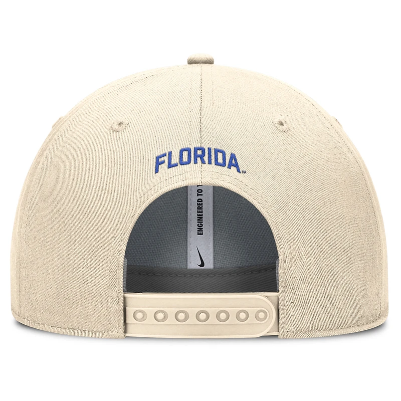 Men's Jordan Brand Natural Florida Gators Primetime Rise Dri-FIT Adjustable Hat