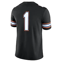 Maillot Jordan Brand #1 noir pour homme, modèle alternatif des Florida Gators