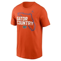 Men's Jordan Brand Orange Florida Gators Campus Local T-Shirt