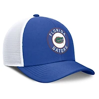 Men's Jordan Brand Royal/White Florida Gators Rise Primetime Performance Trucker Adjustable Hat