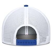 Men's Jordan Brand Royal/White Florida Gators Rise Primetime Performance Trucker Adjustable Hat