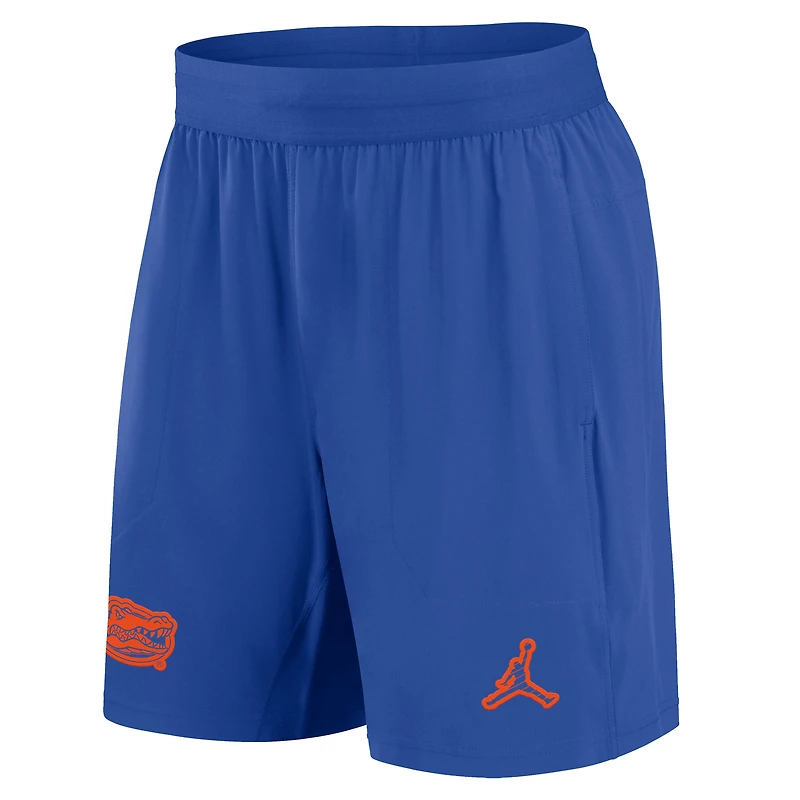 Men's Jordan Brand Royal Florida Gators 2024 Sideline Performance Shorts