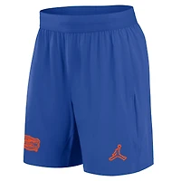 Men's Jordan Brand Royal Florida Gators 2024 Sideline Performance Shorts