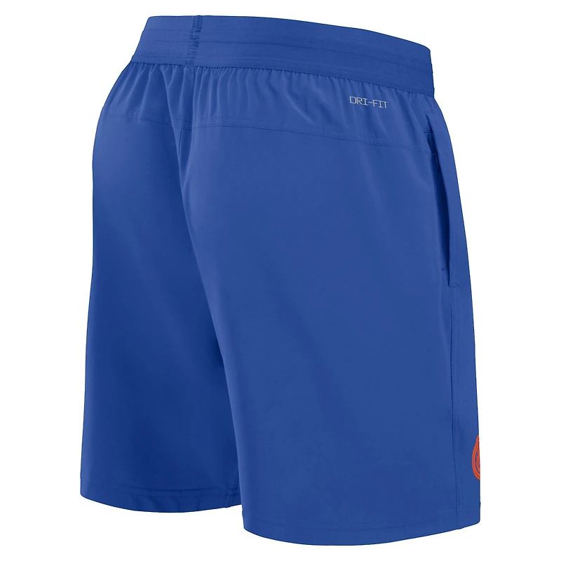 Men's Jordan Brand Royal Florida Gators 2024 Sideline Performance Shorts