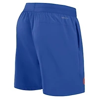 Men's Jordan Brand Royal Florida Gators 2024 Sideline Performance Shorts