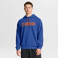 Sweat à capuche Jordan Brand Royal Florida Gators 2025 Courtside Basketball Practice Raglan Dri-FIT pour homme