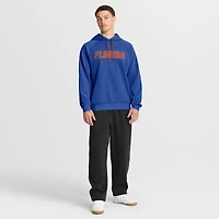 Men's Jordan Brand Royal Florida Gators 2025 Courtside Basketball Practice Raglan Dri-FIT Hoodie